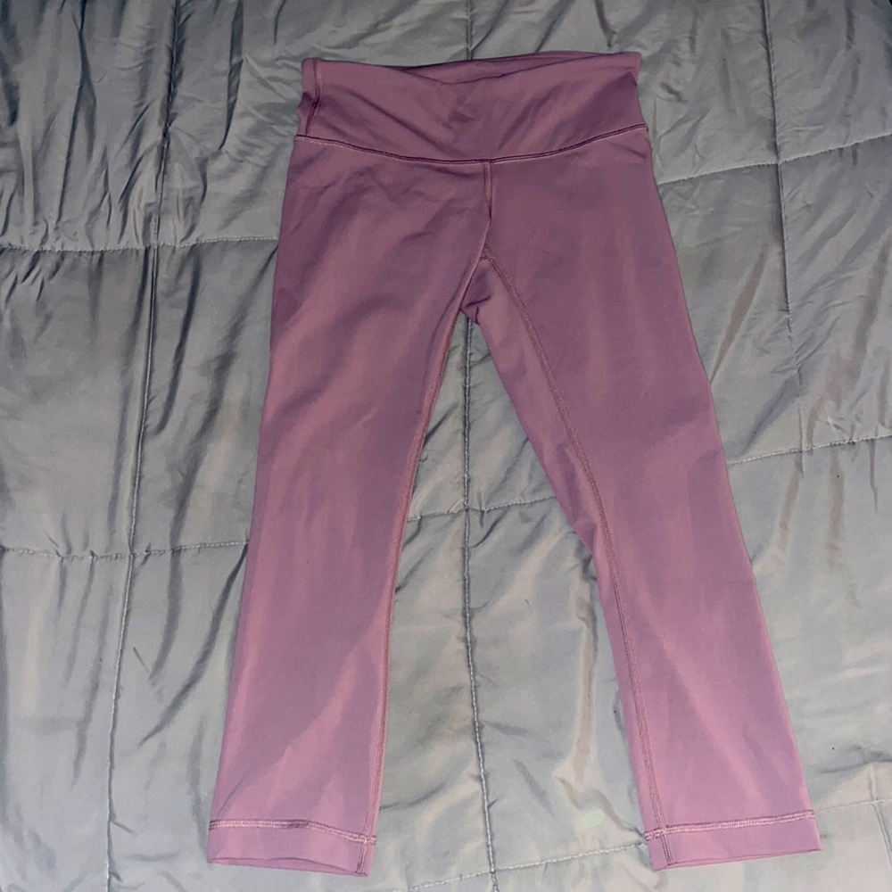 Lululemon Pink Capris-Small